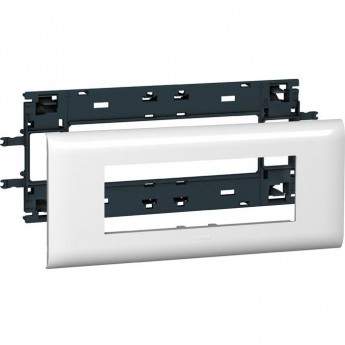 Суппорт LEGRAND Mosaic - для кабель-каналов DLP с шириной крышки 85 мм - 6 модулей, белый Суппорт LEGRAND Mosaic - для кабель-каналов DLP с шириной крышки 85 мм - 6 модулей, белый