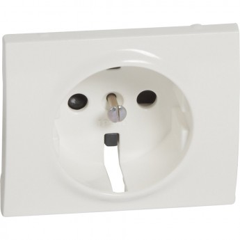 Панель лицевая LEGRAND GALEA LIFE для розетки с заземлением со шторками Панель лицевая LEGRAND GALEA LIFE для розетки с заземлением со шторками
